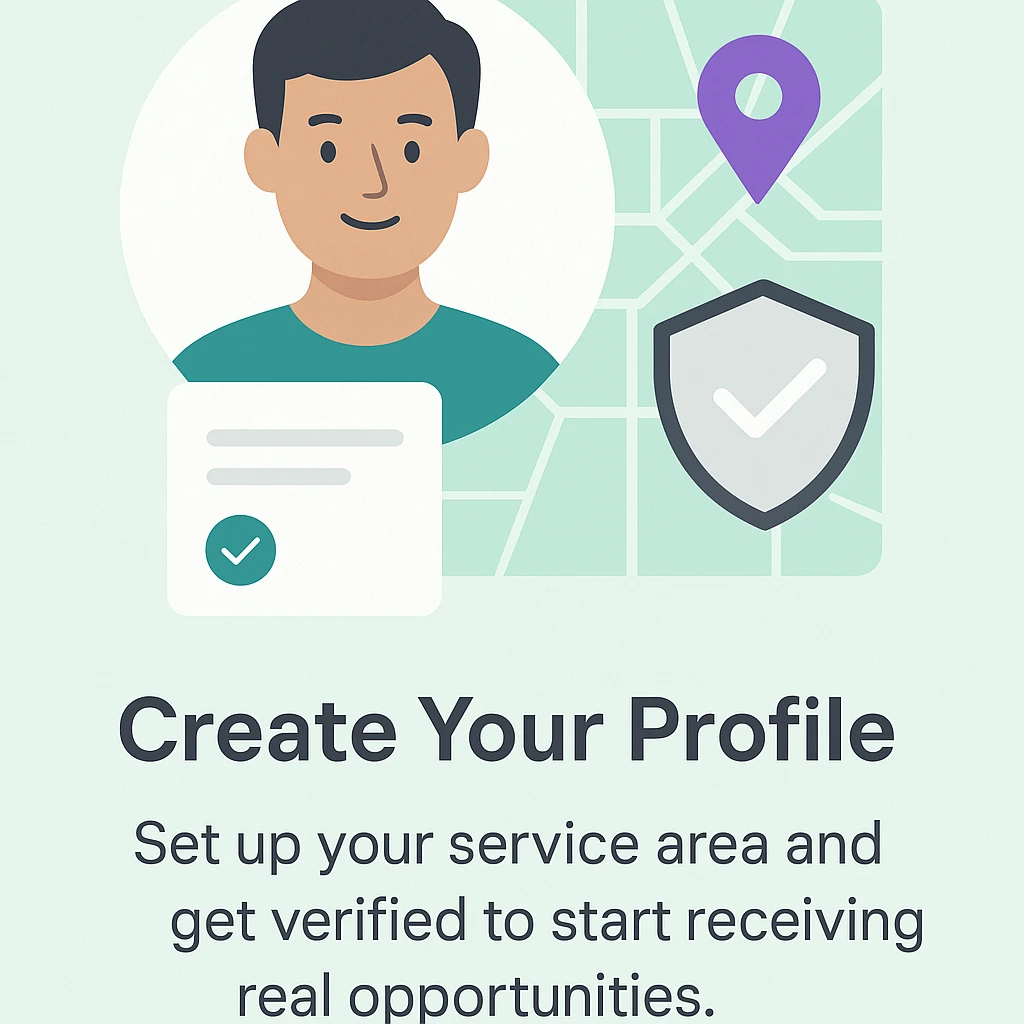 Create your professional profile
